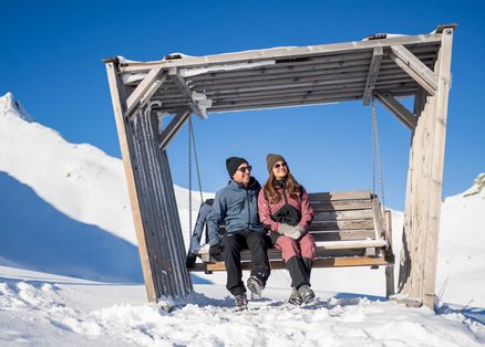 Winterwandern auf der Schlossalm (c) Gasteiner Bergbahnen AG, Christoph Oberschneider